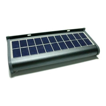 E E Systems Group eLEDing Solar Mini UFO LED Flood Light w/ Motion Sensing Dusk To Dawn Illumination Pure White EE805W56